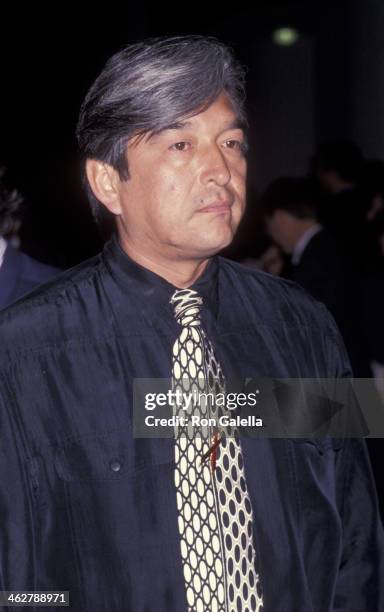 Graham Greene attends A Home Of Our Own Benefit on November 2, 1993 at Sony Studios in Culver City, California.