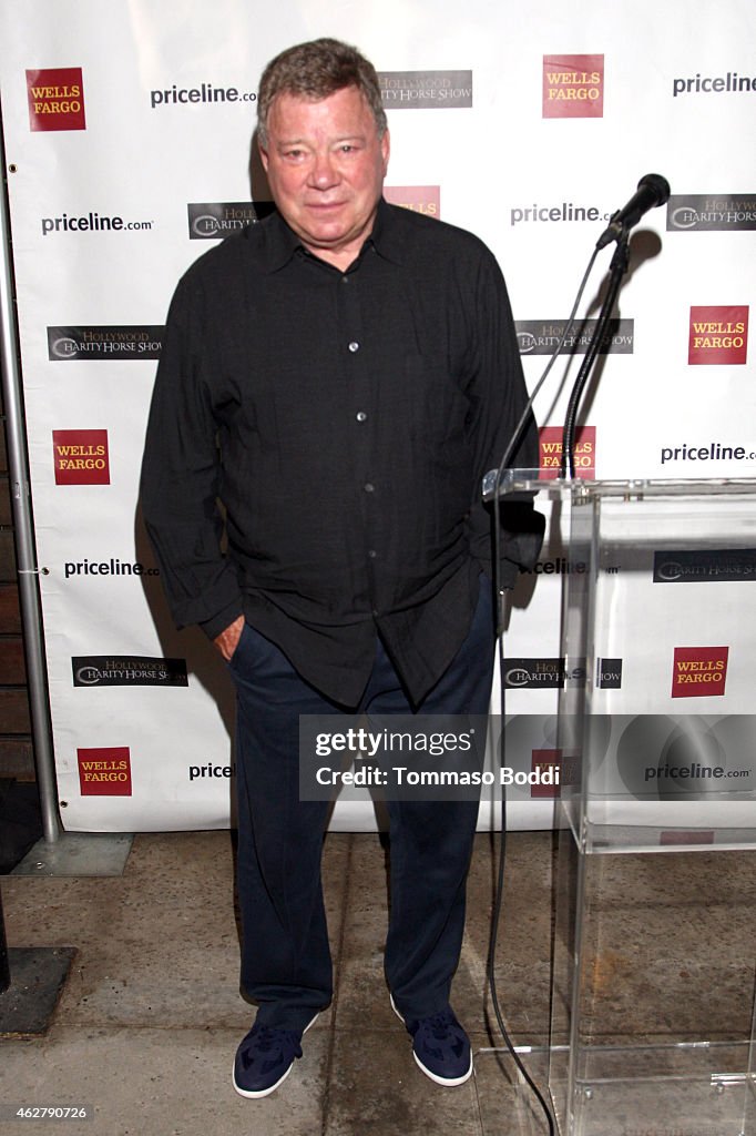 William Shatner Hosts Annual Priceline.com Hollywood Charity Horse Show