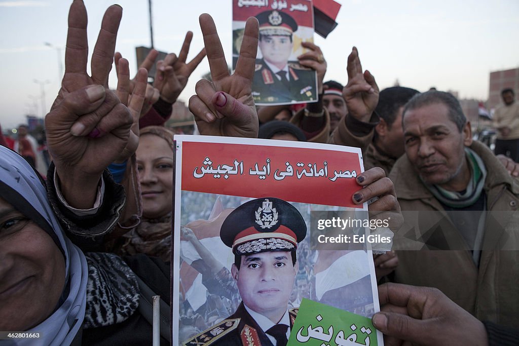 A Referendum Vote Is held In Egypt Over A New Constitution
