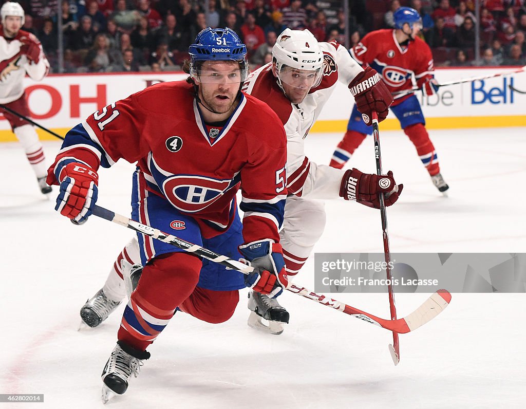 Phoenix Coyotes v Montreal Canadiens