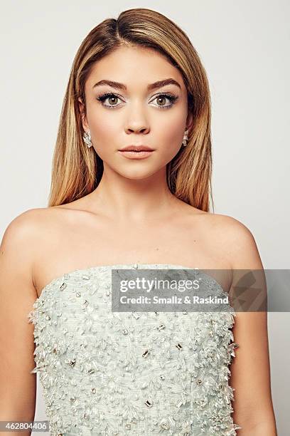 Actress Sarah Hyland poses during the The 41st Annual People's Choice Awards at Nokia Theatre LA Live on January 7, 2015 in Los Angeles, California..