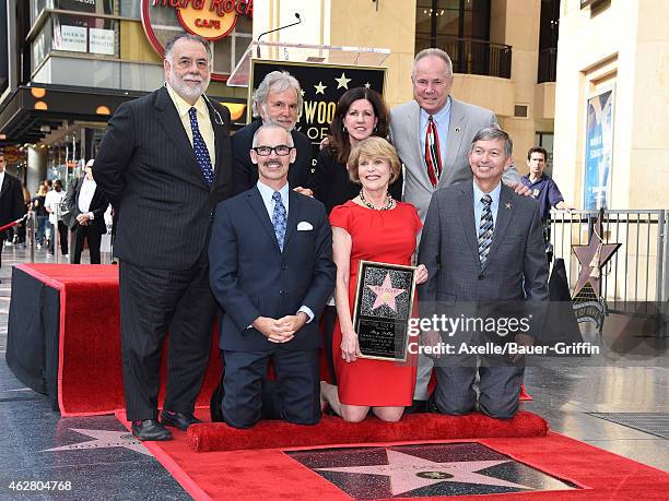 Director/producer Francis Ford Coppola, former President of the Academy of Motion Picture Arts & Sciences Sid Ganis, guests, Dagmar Dolby and...