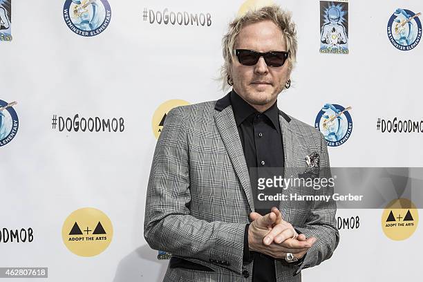 Matt Sorum attends the Adopt the Arts Ribbon-Cutting Ceremony at Westminster Elementary School on February 5, 2015 in Venice, California.