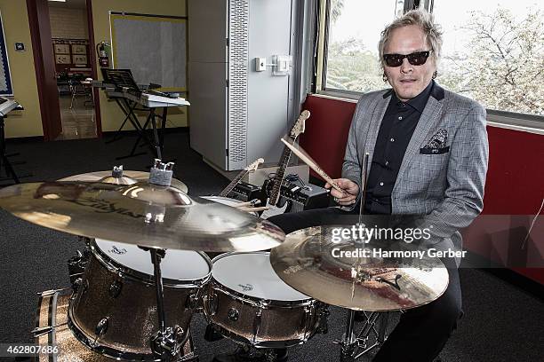 Matt Sorum attends the Adopt the Arts Ribbon-Cutting Ceremony at Westminster Elementary School on February 5, 2015 in Venice, California.