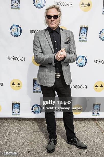 Matt Sorum attends the Adopt the Arts Ribbon-Cutting Ceremony at Westminster Elementary School on February 5, 2015 in Venice, California.