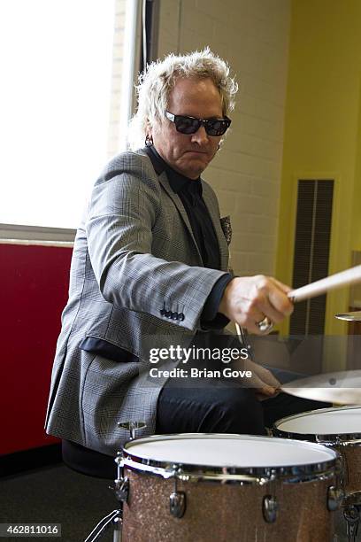 Matt Sorum attends the Adopt the Arts Ribbon-Cutting Ceremony at Westminster Elementary School on February 5, 2015 in Venice, California.