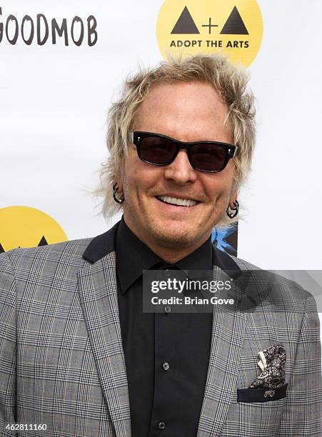 Matt Sorum attends the Adopt the Arts Ribbon-Cutting Ceremony at Westminster Elementary School on February 5, 2015 in Venice, California.