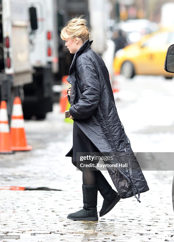 Celebrity Sightings In New York City - February 05, 2015