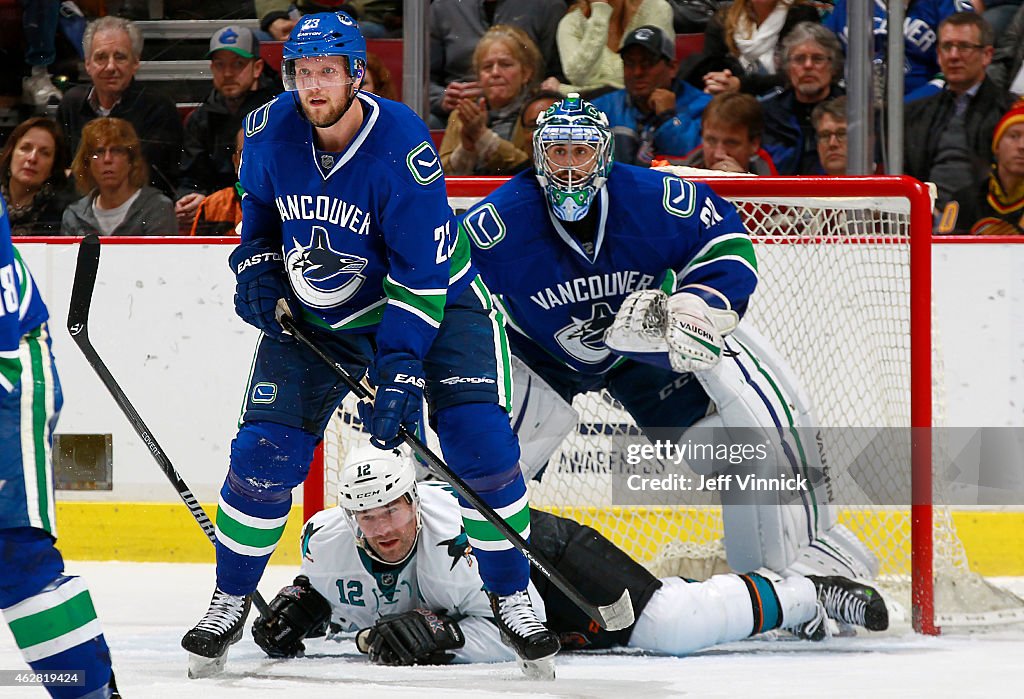 San Jose Sharks v Vancouver Canucks