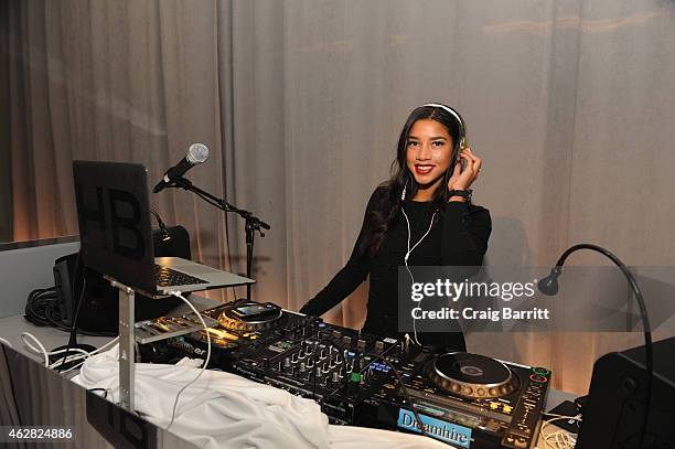 Model, Entrepreneur GreenOwl Hannah Bronfman attends the screening of "The Hospital In The Sky" presented by OMEGA at New York Historical Society on...