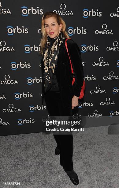Actress Debbie Dickinson attends the screening of "The Hospital In The Sky" presented by OMEGA at New York Historical Society on February 5, 2015 in...