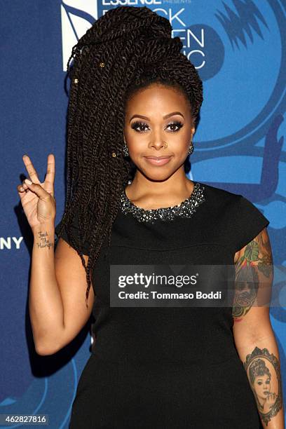 Singer Chrisette Michele attends the Essence 6th annual Black Women in Music Event held at Avalon on February 5, 2015 in Hollywood, California.