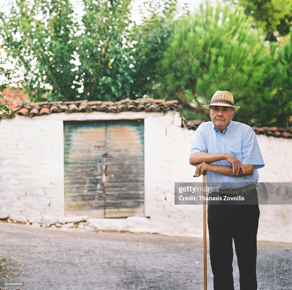 Portrait of a senior man