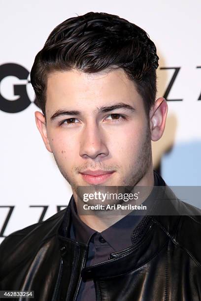 Singer/Songwriter Nick Jonas arrives at Z Zegna & GQ Celebrate The New Z Zegna Collection Hosted By Nick Jonas at Philymack Studios on February 5,...