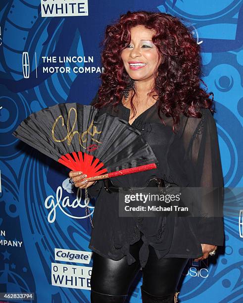 Chaka Khan arrives at the Essence 6th Annual Black Women In Music event held at Avalon on February 5, 2015 in Hollywood, California.