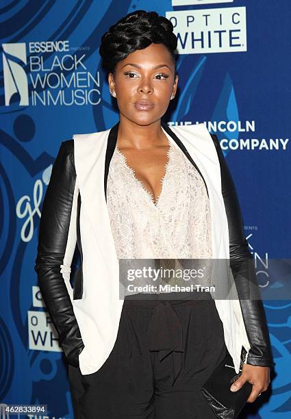 Keisha Epps arrives at the Essence 6th Annual Black Women In Music event held at Avalon on February 5, 2015 in Hollywood, California.