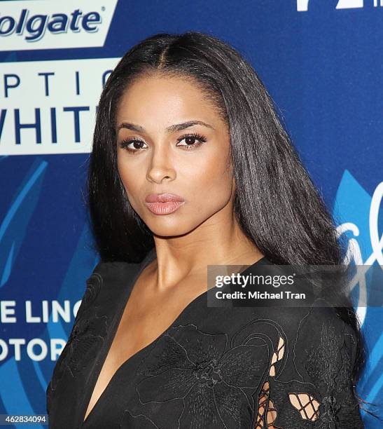 Ciara arrives at the Essence 6th Annual Black Women In Music event held at Avalon on February 5, 2015 in Hollywood, California.