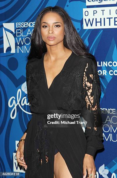 Ciara arrives at the Essence 6th Annual Black Women In Music event held at Avalon on February 5, 2015 in Hollywood, California.