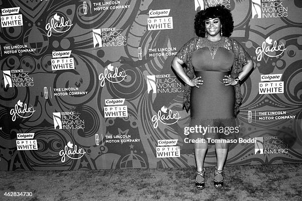 Singer Jill Scott attends the Essence 6th annual Black Women in Music Event held at Avalon on February 5, 2015 in Hollywood, California.