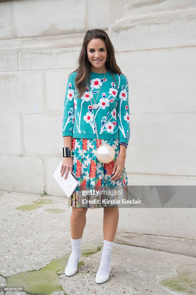 Street Style - Day 3 - Paris Fashion Week : Haute Couture S/S 2015