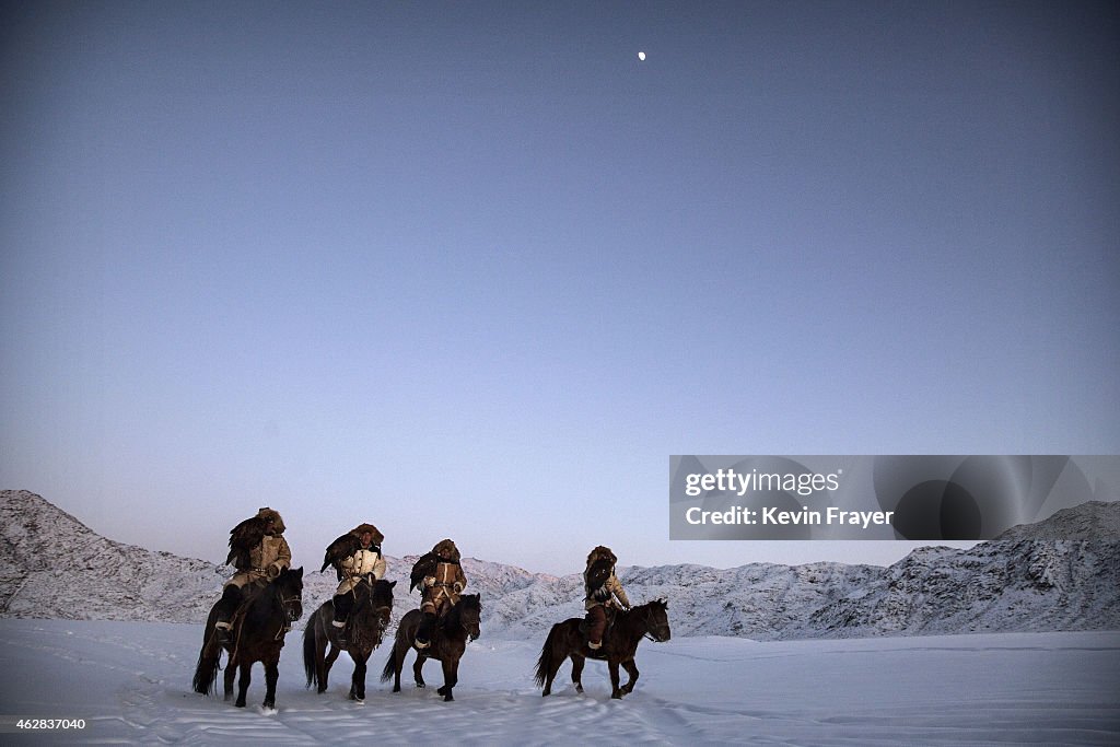 China's Kazakh Minority Preserve Culture Through Eagle Hunting in Western China