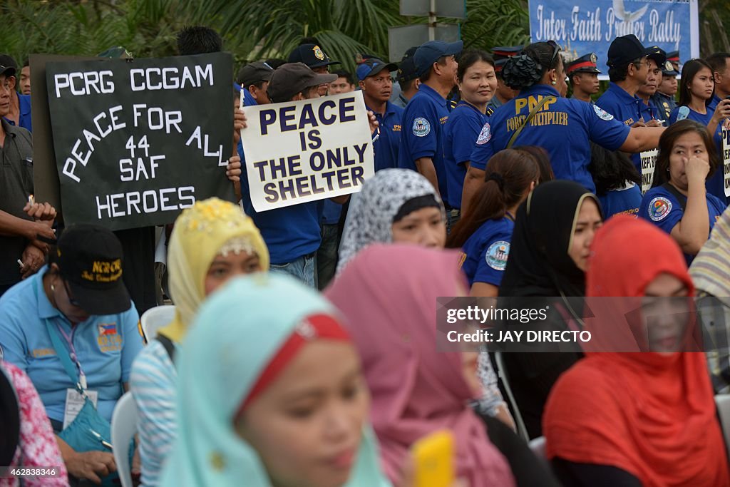 PHILIPPINES-POLICE-MUSLIM-CONFLICTS-PEACE