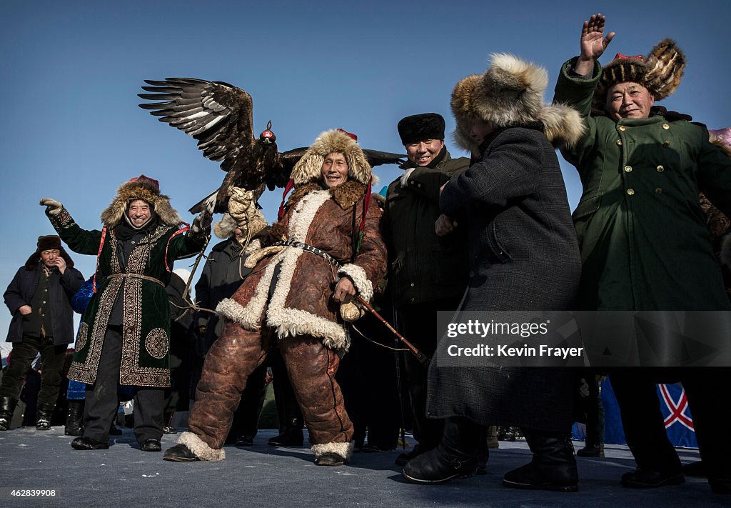 China's Kazakh Minority Preserve Culture Through Eagle Hunting in Western China