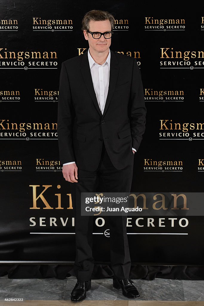 'Kingsman' Madrid Photocall