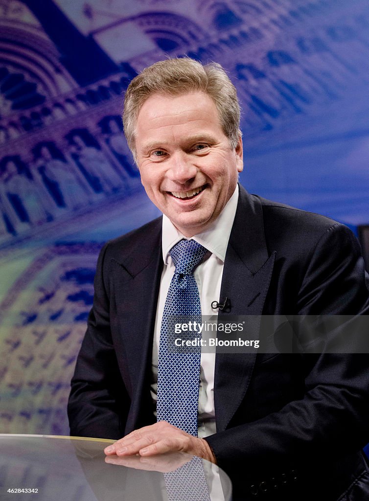Jean Raby Jean Raby, chief financial officer Alcatel-Lucent SA, pauses ahead of ...