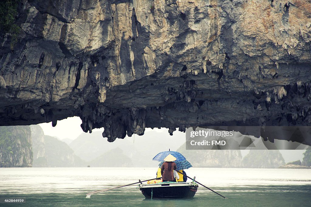 Through the rock