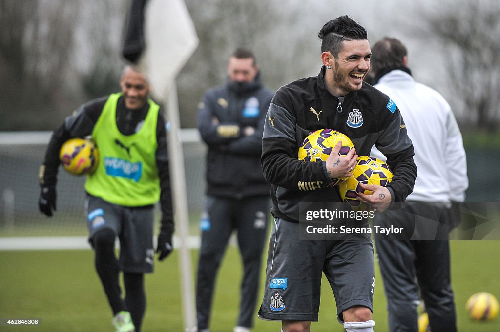 Newcastle United Training Session