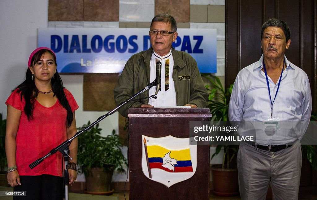 CUBA-COLOMBIA-FARC-PEACE TALKS 
