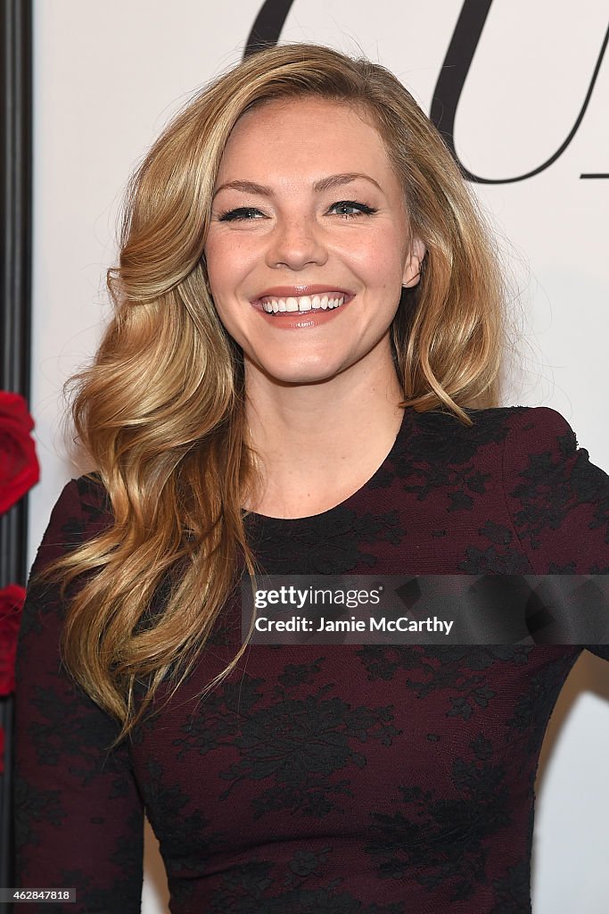 "Fifty Shades Of Grey" New York Fan First Screening - Inside Arrivals