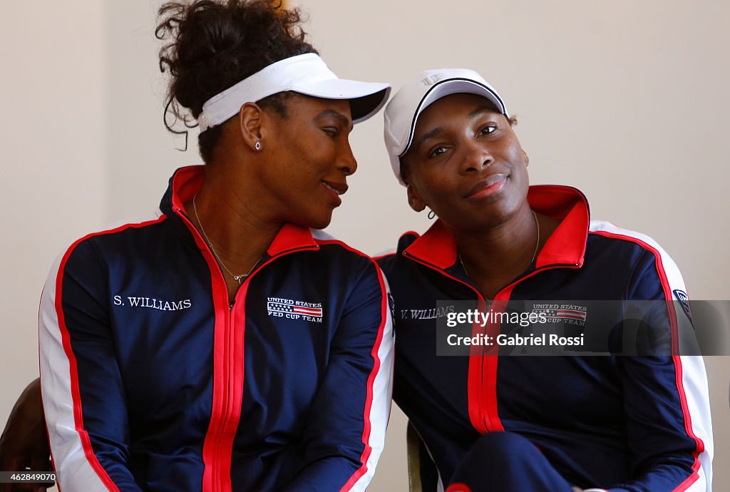 Argentina v USA - Fed Cup 2015 Draw