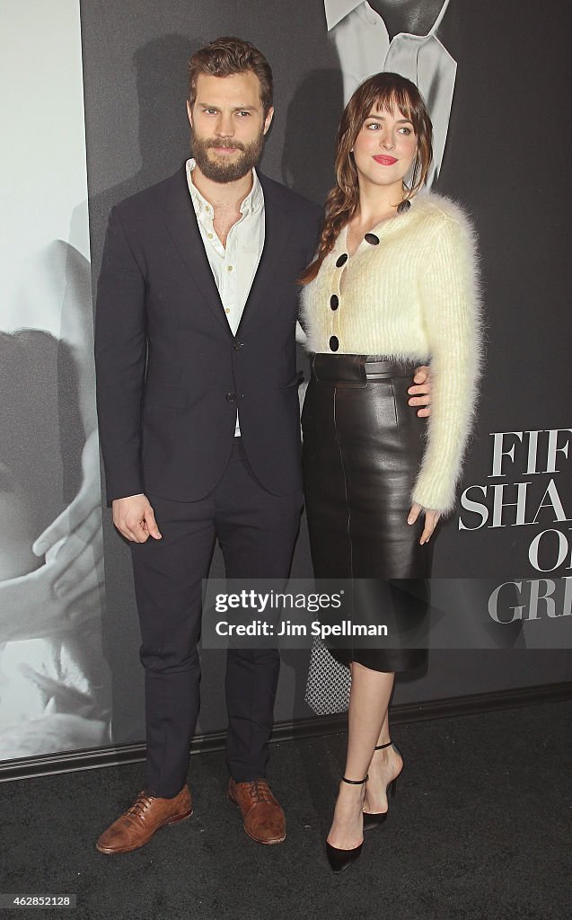 "Fifty Shades Of Grey" New York Fan First Screening - Outside Arrivals