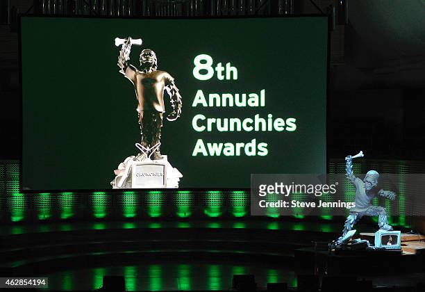 Atmosphere at the TechCrunch 8th Annual Crunchies Awards at the Davies Symphony Hall on February 5, 2015 in San Francisco, California.