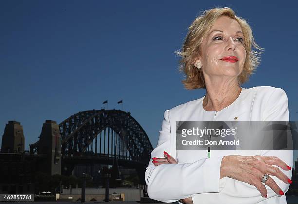 Australia Day Address Speaker Ita Buttrose poses at the launch of the 2014 Australia Day Program on January 16, 2014 in Sydney, Australia.