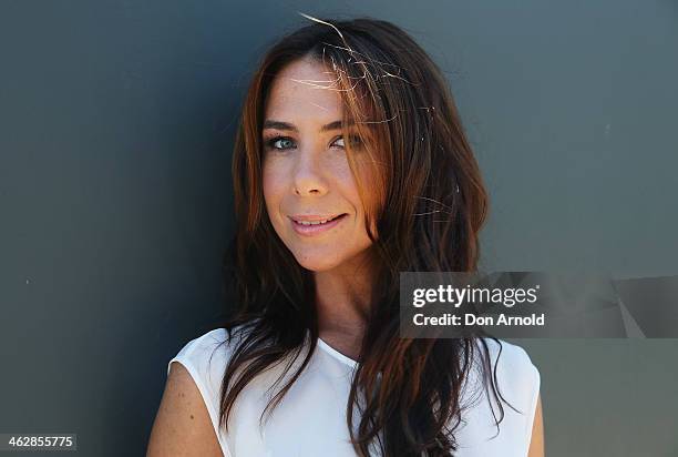 Australia Day Spokesperson Kate Ritchie poses at the launch of the 2014 Australia Day Program on January 16, 2014 in Sydney, Australia.