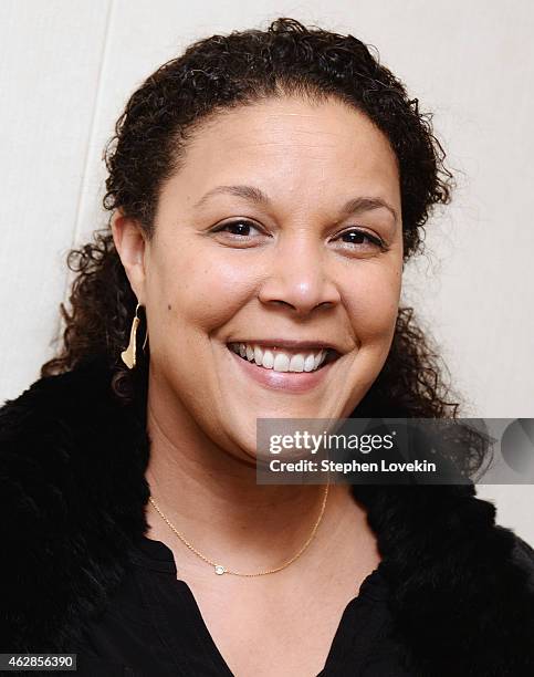 Actress Linda Powell attends The National Corporate Theatre Fund's 12th annual Broadway roundtable discussion at UBS Headquarters on February 6, 2015...