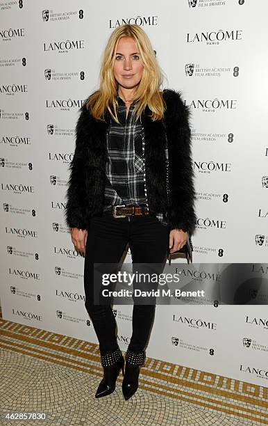 Marissa Montgomery attends the Lancome Loves Alma Pre-BAFTA party at Cafe Royal on February 6, 2015 in London, England.