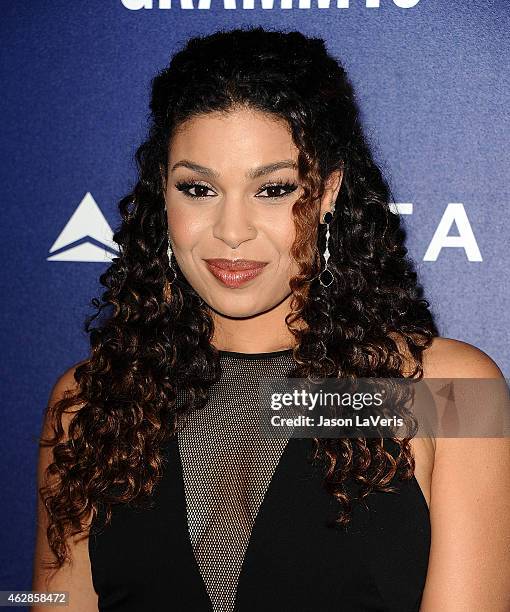 Jordin Sparks attends the Delta Air Lines toast to the 2015 GRAMMY weekend at Soho House on February 5, 2015 in West Hollywood, California.