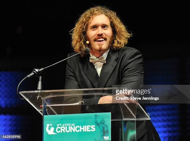 Miller hosts the TechCrunch 8th Annual Crunchies Awards at the Davies Symphony Hall on February 5, 2015 in San Francisco, California.