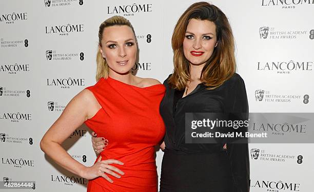 Pixiwoo attends the Lancome Loves Alma Pre-BAFTA party at Cafe Royal on February 6, 2015 in London, England.