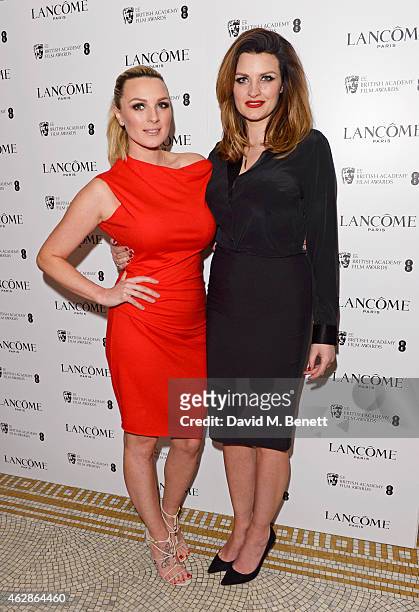 Pixiwoo attends the Lancome Loves Alma Pre-BAFTA party at Cafe Royal on February 6, 2015 in London, England.