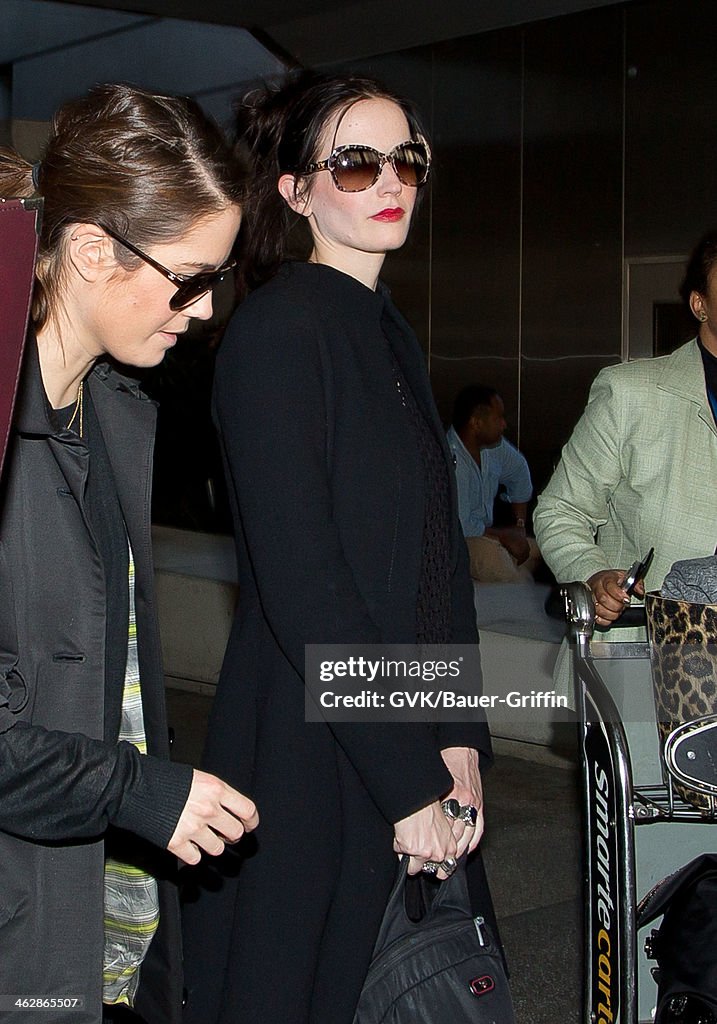 Celebrity Sightings In Los Angeles - January 15, 2014