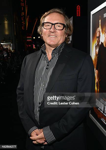 Producer Lorenzo di Bonaventura arrives at the premiere of Paramount Pictures' "Jack Ryan: Shadow Recruit" at TCL Chinese Theatre on January 15, 2014...