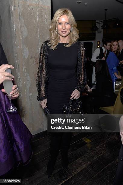 Actress Veronica Ferres attends Studio Babelsberg & Soho House Berlinale Party with GREY GOOSE at the 'QUEEN OF THE DESERT' Studio Babelsberg...