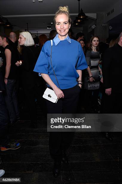 Actress Nina Hoss attends Studio Babelsberg & Soho House Berlinale Party with GREY GOOSE at the 'QUEEN OF THE DESERT' Studio Babelsberg Berlinale...
