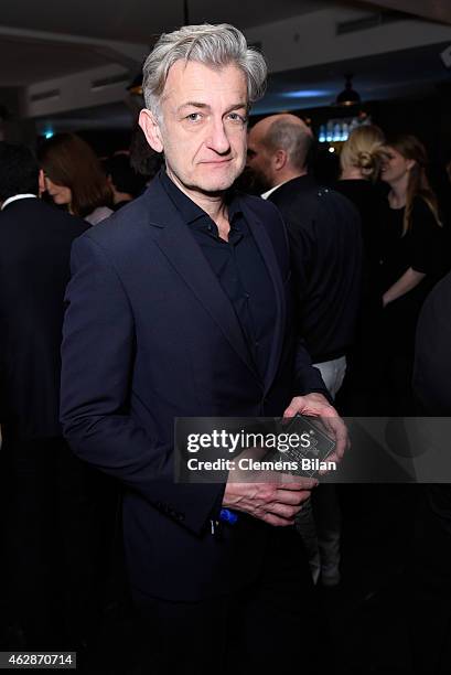 Dominic Raacke attends Studio Babelsberg & Soho House Berlinale Party with GREY GOOSE at the 'QUEEN OF THE DESERT' Studio Babelsberg Berlinale...