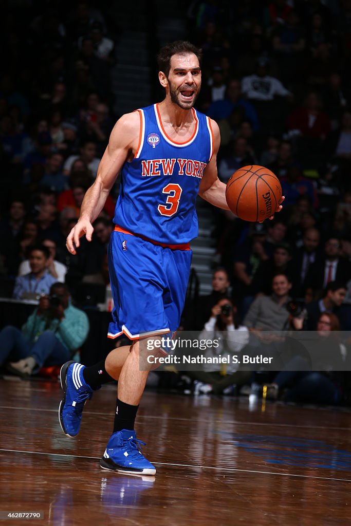 New York Knicks v Brooklyn Nets